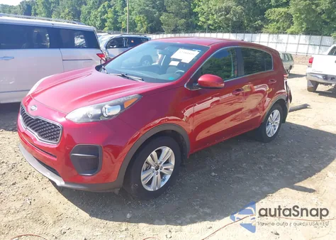 2017 Kia Sportage Lx from USA, damaged, VIN KNDPM3AC9H7176335